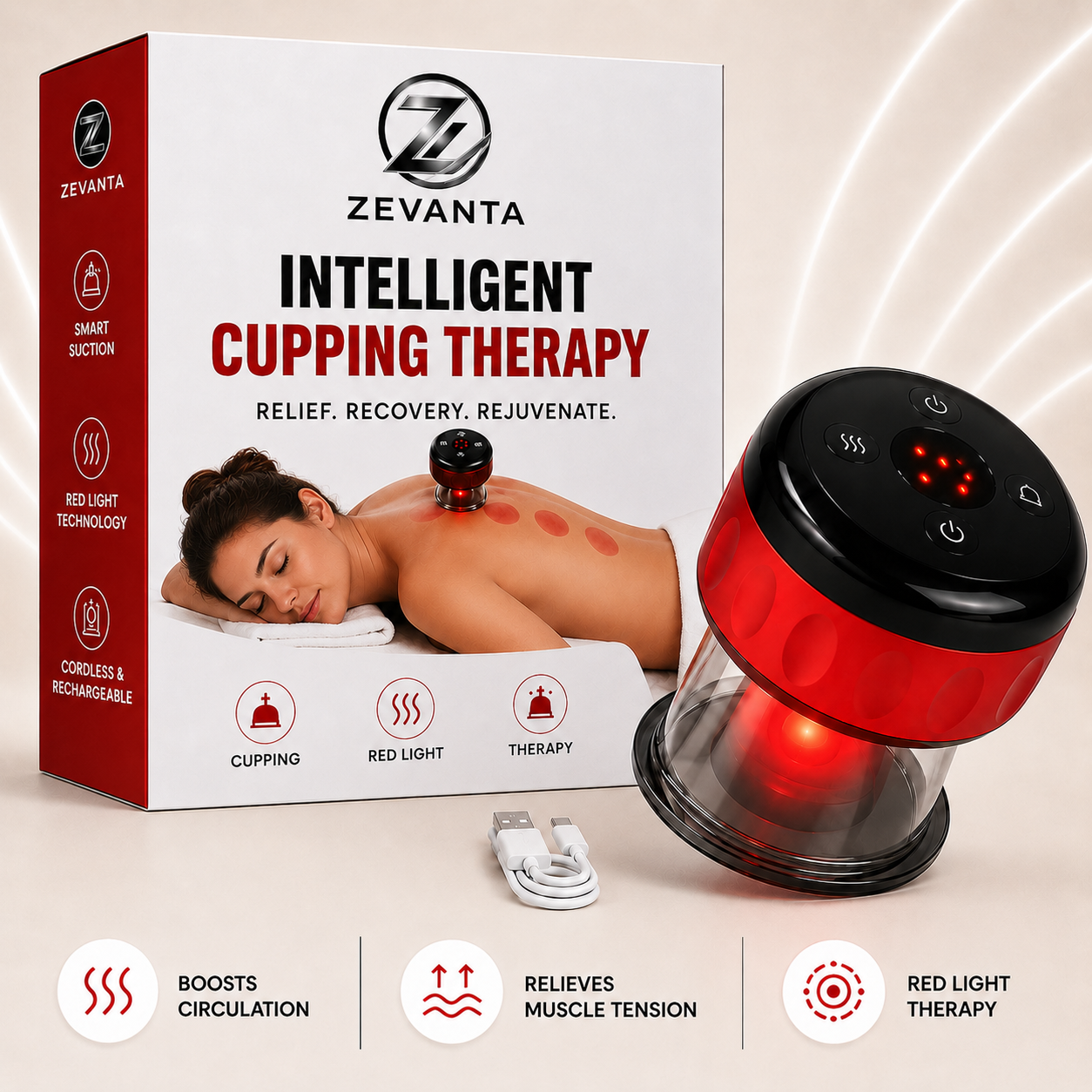 Zevanta™ Red Light Cupping Therapy